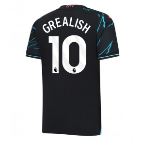 Manchester City Jack Grealish #10 Replica Third Stadium Shirt 2023-24 Short Sleeve